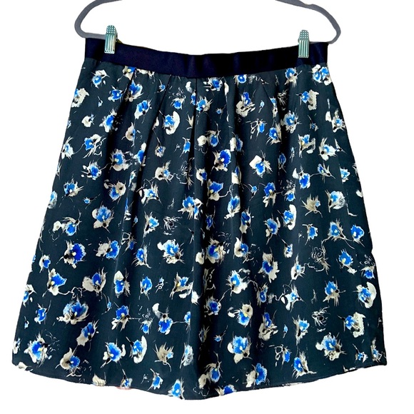 J. Crew Dresses & Skirts - J. Crew Silk Floral Midi Skirt Size 14